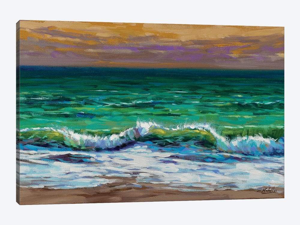 Seascape V by Richell Castellón 1-piece Canvas Art