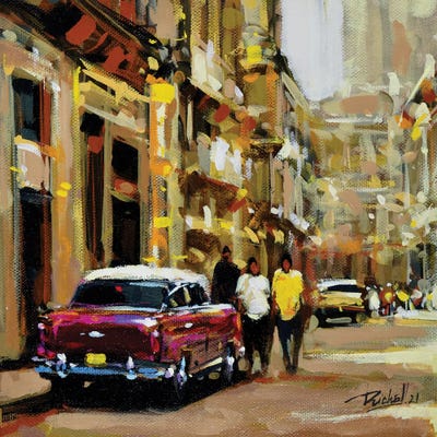 City XXII by Richell Castellón canvas print