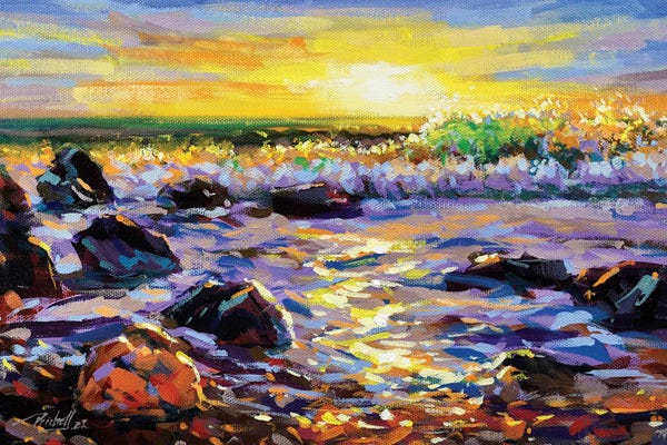 Richell Castellón: Seascape VI by Richell Castellón