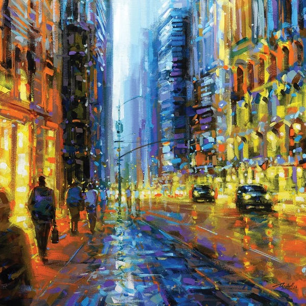 Richell Castellón: NYC LXXIV by Richell Castellón