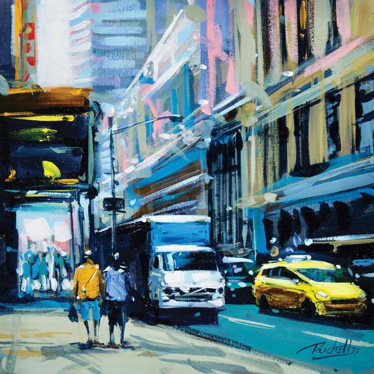 City XXIII by Richell Castellón wall art