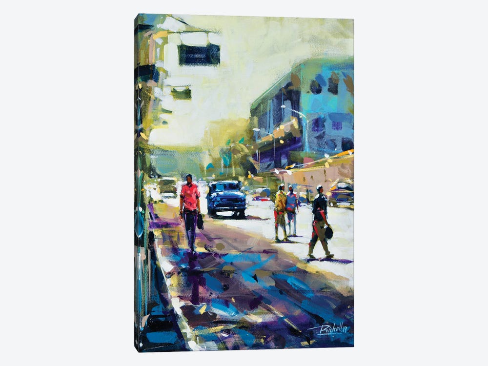 City XXV by Richell Castellón 1-piece Canvas Print