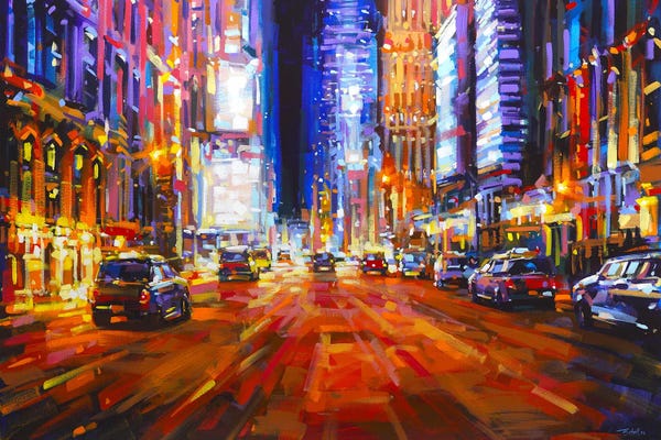 Canvas Print: NYC 94 by Richell Castellón