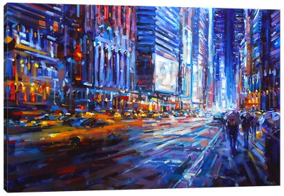 NYC 95 Canvas Art Print - Richell Castellón 