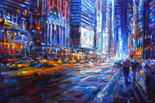 Canvas Print: NYC 95 by Richell Castellón