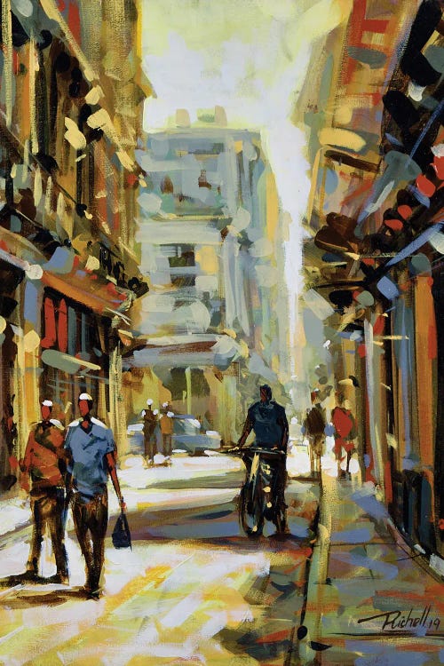 City XXVI by Richell Castellón wall art