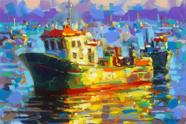 Richell Castellón: Boat 24 by Richell Castellón