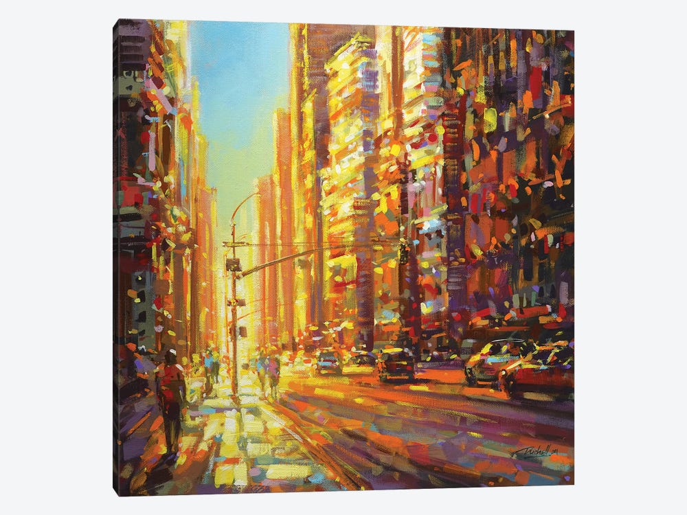 NYC 104 by Richell Castellón 1-piece Canvas Art Print