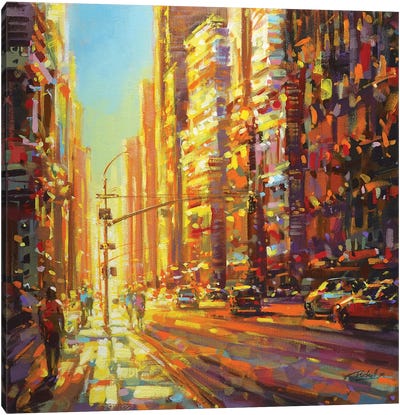 NYC 104 Canvas Art Print - Richell Castellón 
