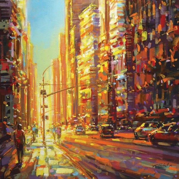 Canvas Print: NYC 104 by Richell Castellón