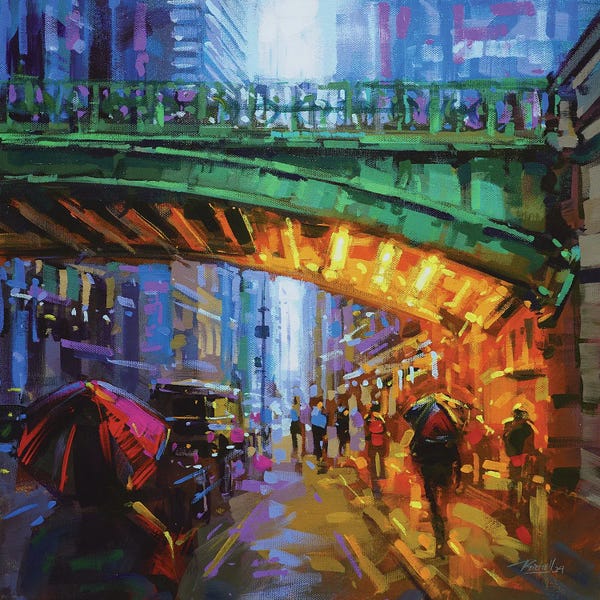 Canvas Print: NYC 107 by Richell Castellón