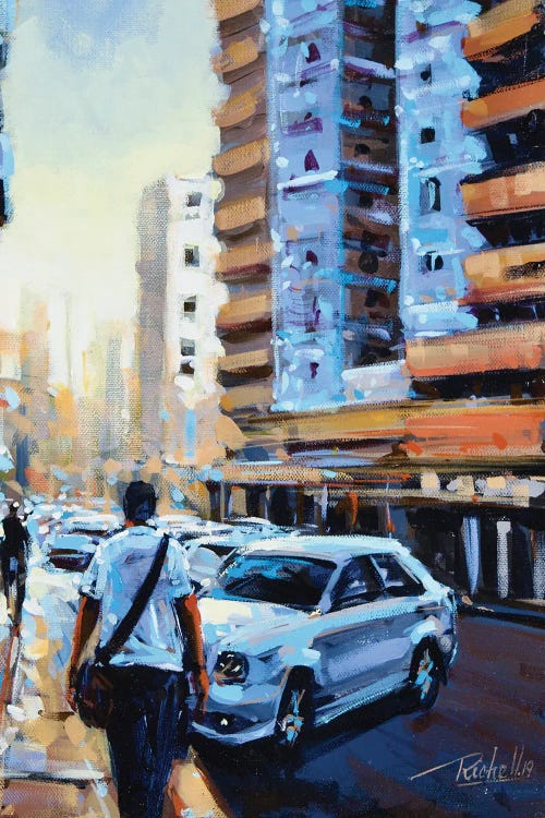 City XXXIII by Richell Castellón wall art