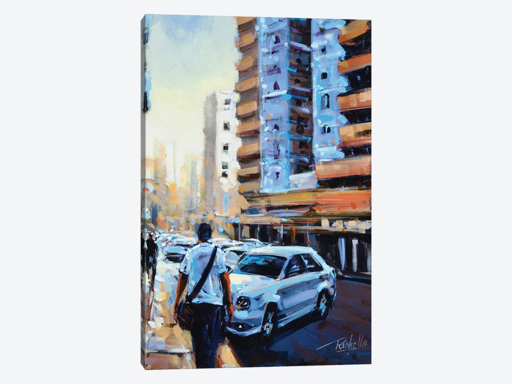 City XXXIII by Richell Castellón 1-piece Canvas Art