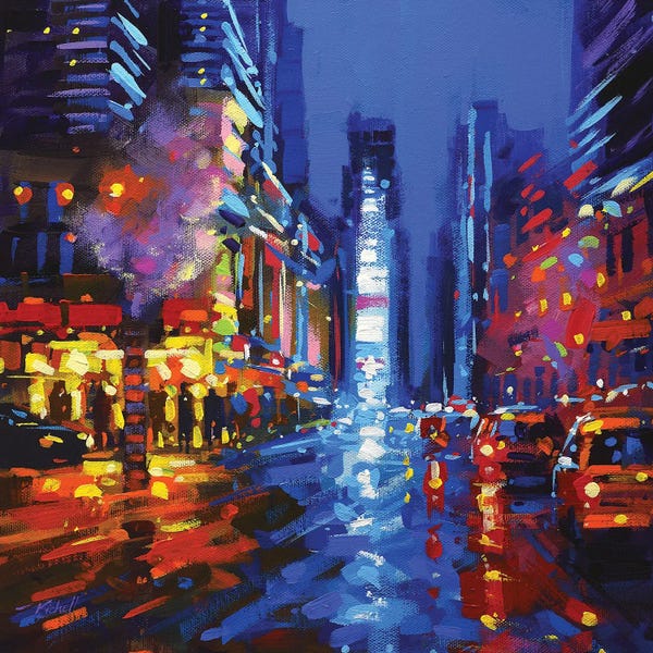 Canvas Print: NYC 169 by Richell Castellón