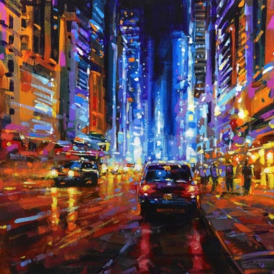 NYC 231 by Richell Castellón acrylic art print