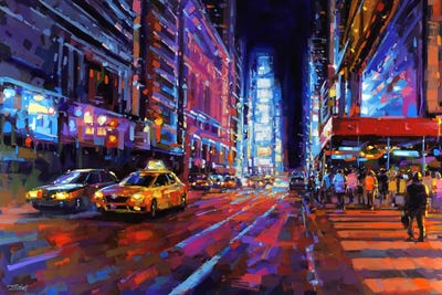 NYC 239 by Richell Castellón acrylic art print