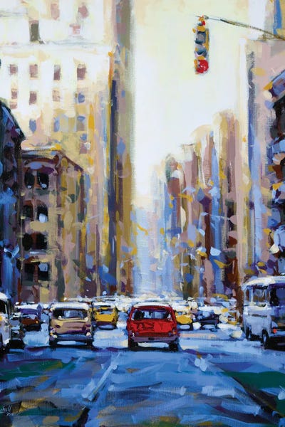 City XXXVII by Richell Castellón canvas print