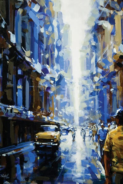 City XXXVIII by Richell Castellón canvas print