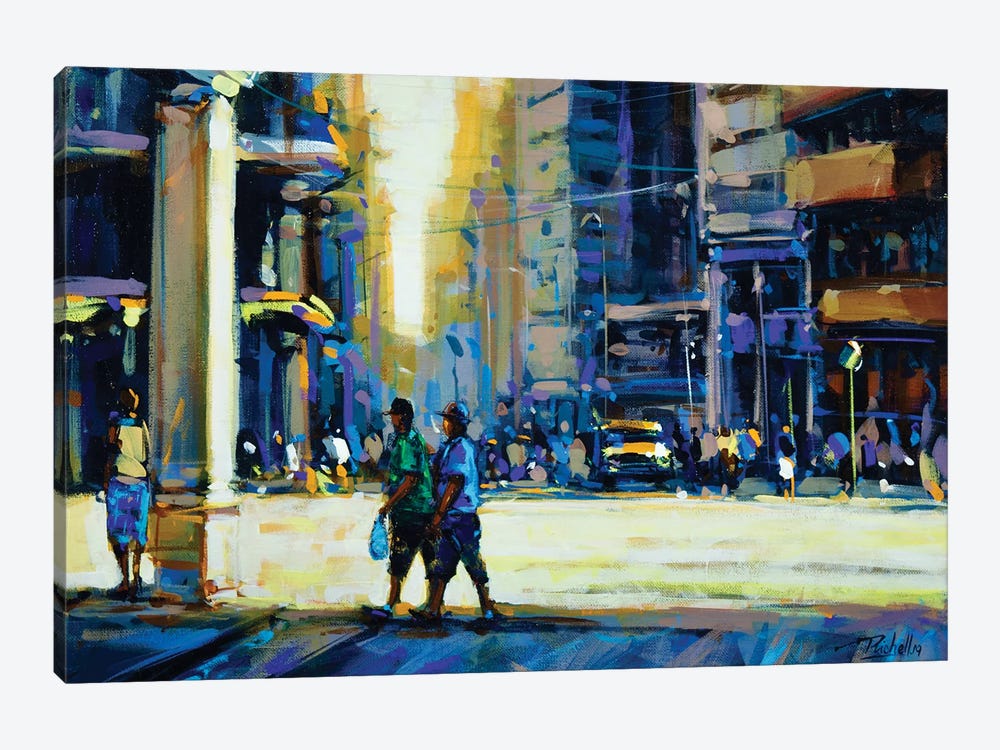 City XXXIX by Richell Castellón 1-piece Canvas Artwork