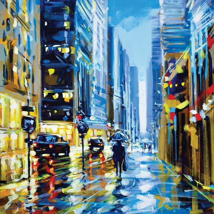 City XLVII by Richell Castellón wall art
