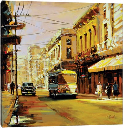 City L Canvas Art Print - Richell Castellón 