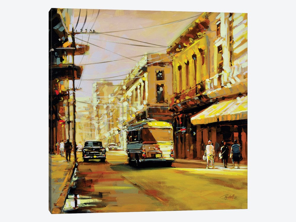 City L by Richell Castellón 1-piece Canvas Art Print