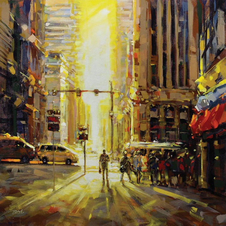 City LII by Richell Castellón wall art