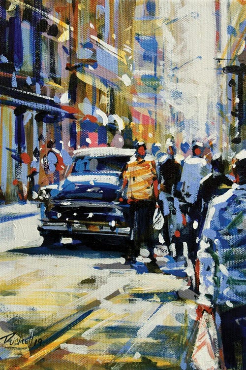 City LVIII by Richell Castellón wall art
