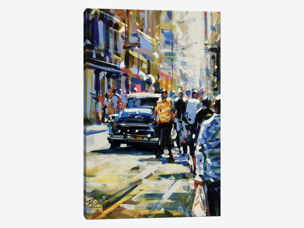 City LVIII by Richell Castellón 1-piece Canvas Art Print