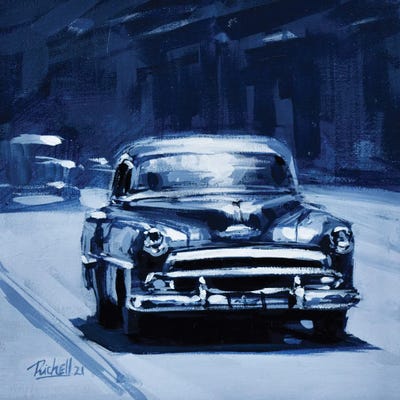 City VI by Richell Castellón canvas print