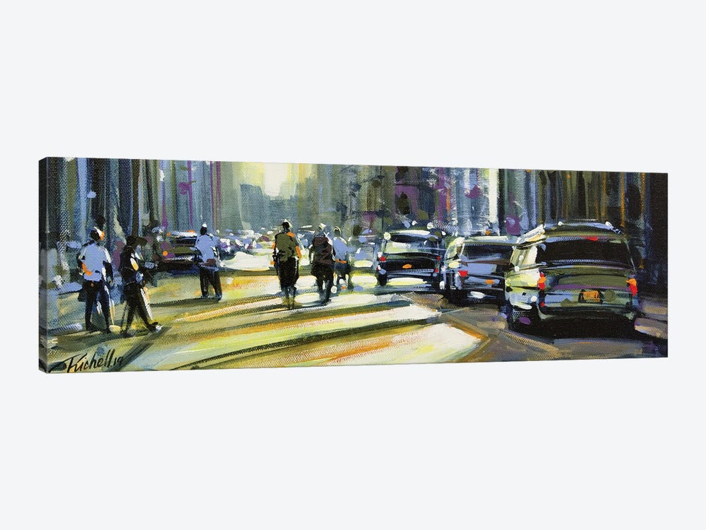 City LXII by Richell Castellón 1-piece Canvas Artwork