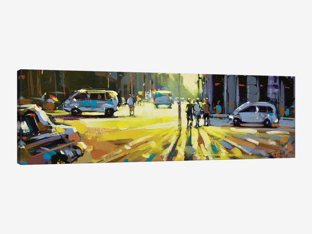 City LXIV by Richell Castellón 1-piece Canvas Art