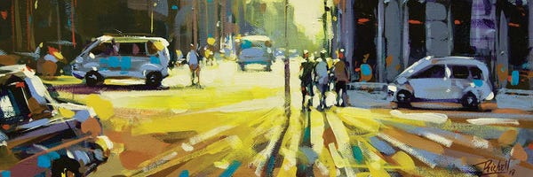 Richell Castellón: City LXIV by Richell Castellón