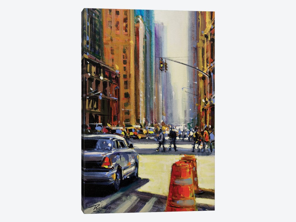 City LXVII by Richell Castellón 1-piece Canvas Art Print
