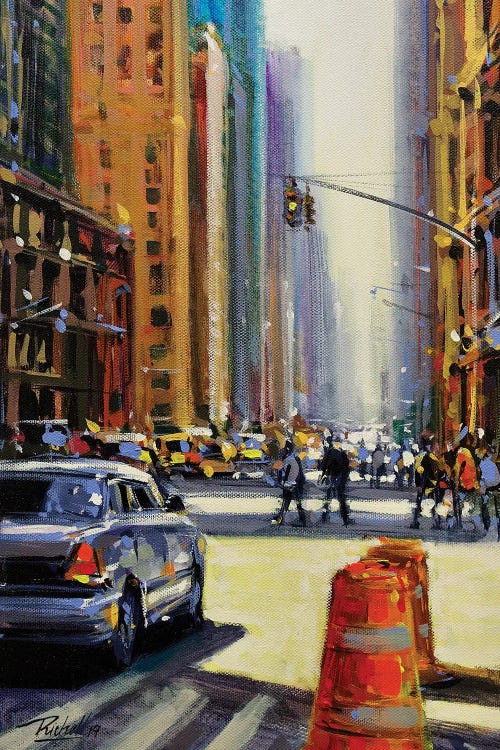 City LXVII by Richell Castellón wall art