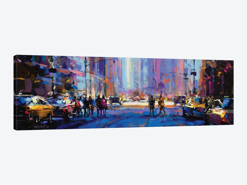 City LXX by Richell Castellón 1-piece Canvas Print