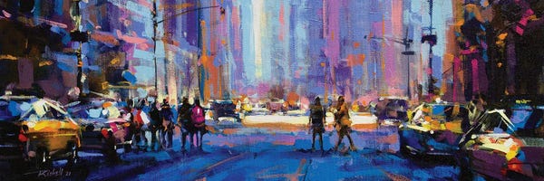 Richell Castellón: City LXX by Richell Castellón