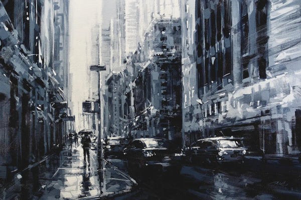 Richell Castellón: City LXXVII by Richell Castellón