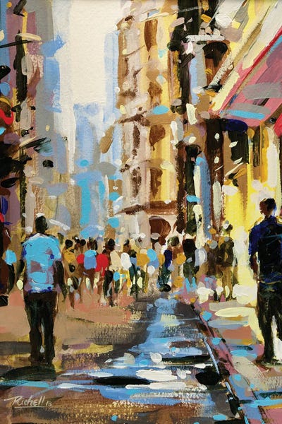 Richell Castellón: Water St by Richell Castellón