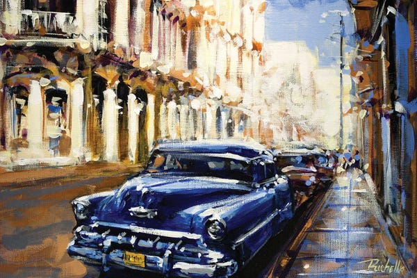 Richell Castellón: Blue Classic by Richell Castellón