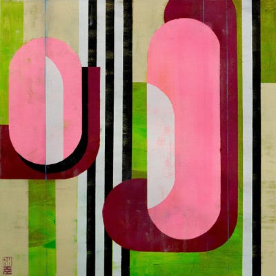 Traffic Pop Line by Ronald Hunter canvas print