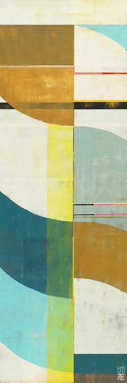 Circle In Circle Fresh by Ronald Hunter wall art
