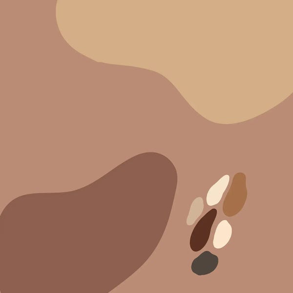 Merle Callesen: Shapes In Mocca by Merle Callesen