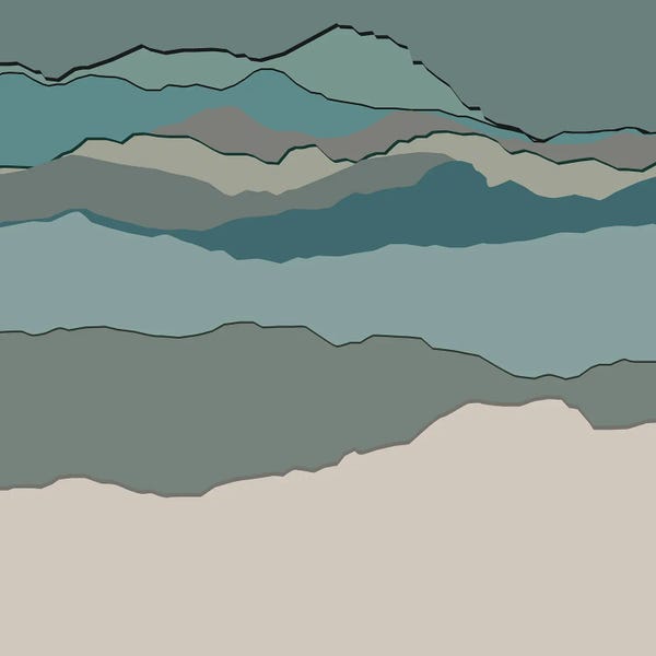 Merle Callesen: Silhouette Abstract Art by Merle Callesen