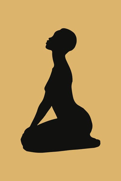 Merle Callesen: Silhouette Woman by Merle Callesen