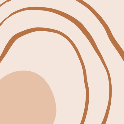 Simple Abstract Base by Merle Callesen multi panel art