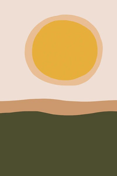 Simply Sunrise by Merle Callesen canvas print