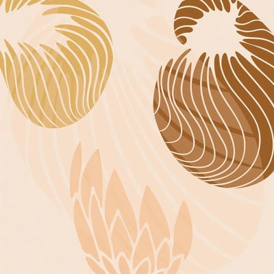 Tropical Abstracts Minimals by Merle Callesen canvas print