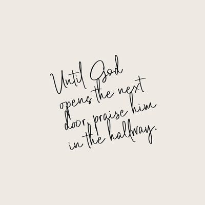 Until God Opens The Next Door by Merle Callesen multi panel art