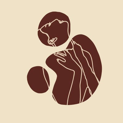 Behind The Scenes by Merle Callesen multi panel art